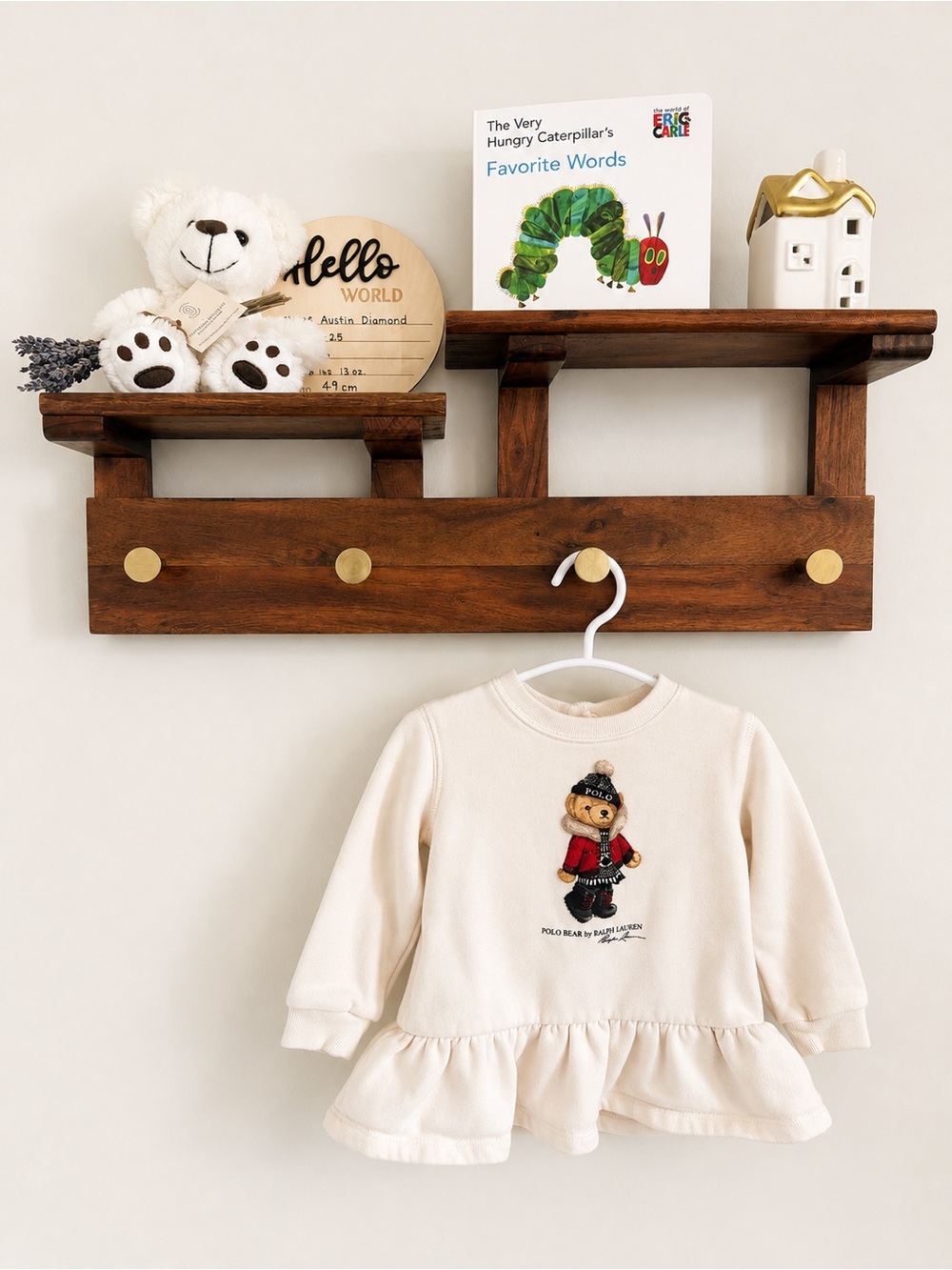 Ralph Lauren polo bear sweatshirt🤍
